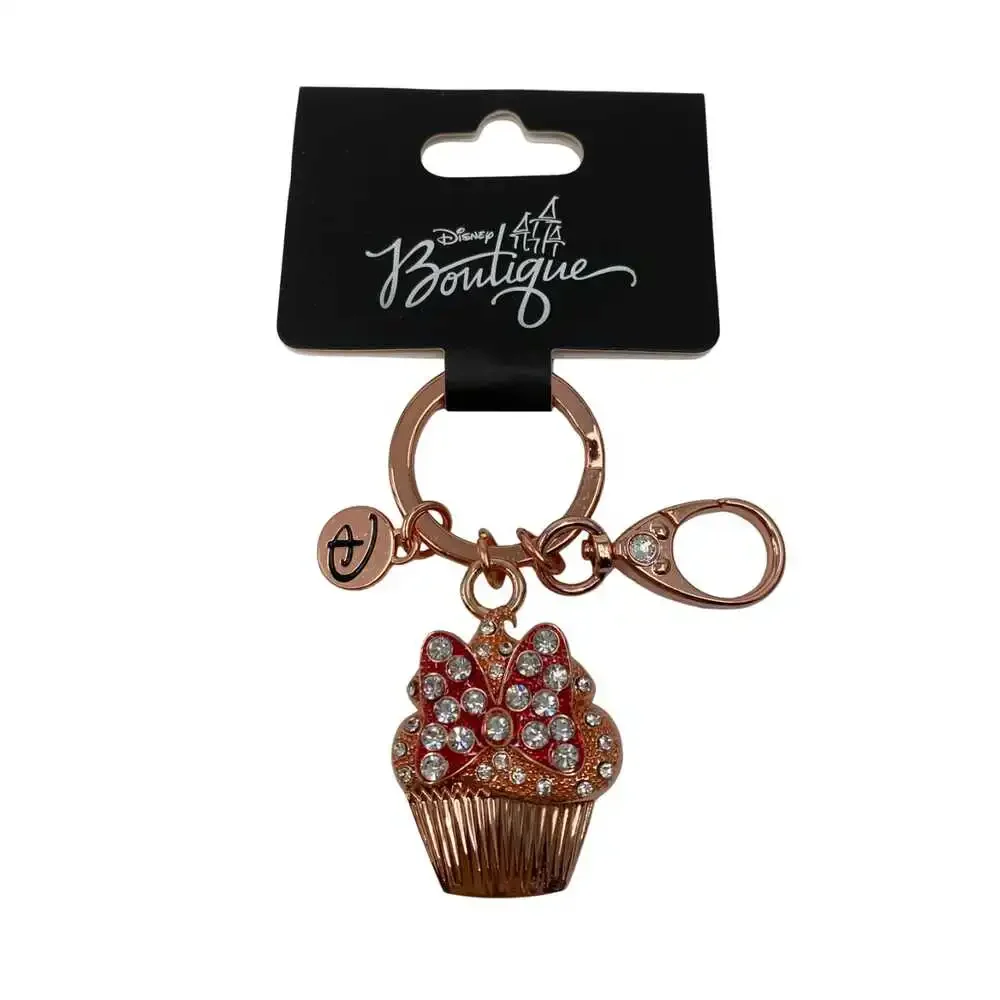 Disney Pink Minnie Mouse Keychain | Synthetic Material